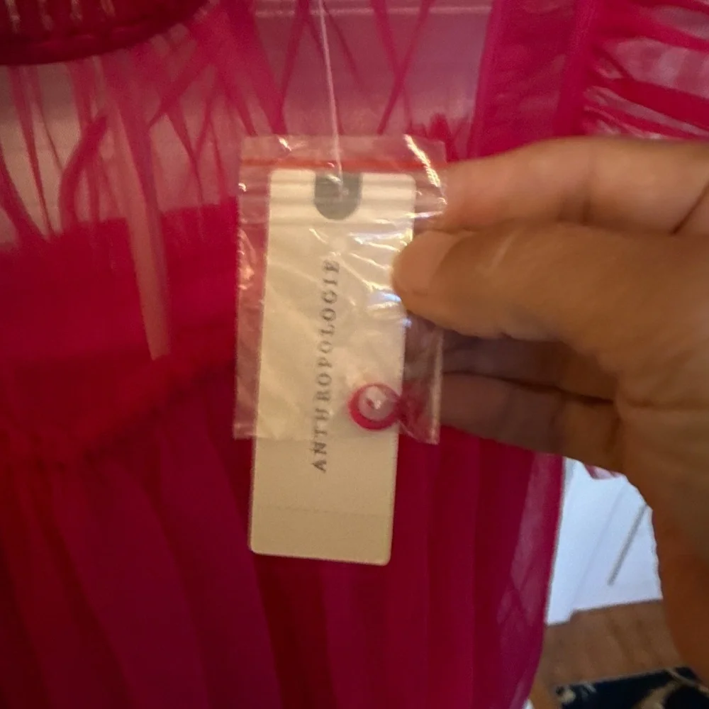 Anthropologie Sunday in Brooklyn pink tulle top.‎ NWT. Retail 78 - Picture 5 of 8